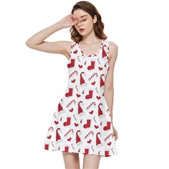 Christmas Template Advent Cap Inside Out Racerback Dress by Amaryn4rt