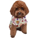 Food Illustration Cupcake Pattern Lollipop Dog T-Shirt View1