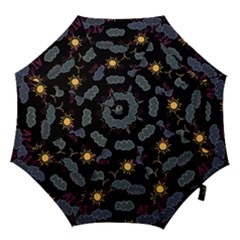 Illustration Cloud Computing Pattern Hook Handle Umbrellas (large) by Wegoenart