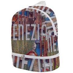 Venezia Boat Tour  Zip Bottom Backpack by ConteMonfrey