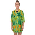 Fruit Tropical Pattern Design Art Half Sleeve Chiffon Kimono View1