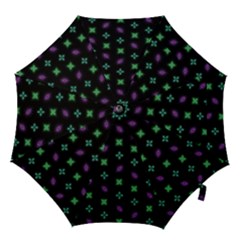 Pattern Background Bright Pattern Hook Handle Umbrellas (small) by danenraven