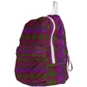 Illustration Argyle Pattern Argyle Background Foldable Lightweight Backpack View4
