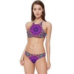Mandala Fishes Banded Triangle Bikini Set by ConteMonfrey