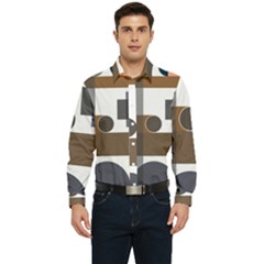 Background Wallpaper Abstract Men s Long Sleeve  Shirt by Ravend