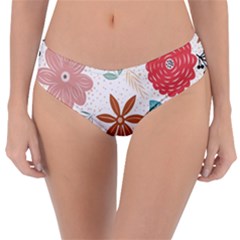 Nature Flora Background Wallpaper Reversible Classic Bikini Bottoms by Ravend