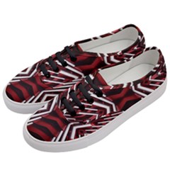 Abstract Pattern Women s Classic Low Top Sneakers by Ravend