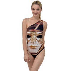 Venetian Mask To One Side Swimsuit by ConteMonfrey