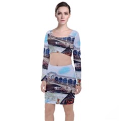 Lovely Gondola Ride - Venetian Bridge Top And Skirt Sets by ConteMonfrey