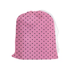 Polka Dot Dots Pattern Dot Drawstring Pouch (xl) by danenraven