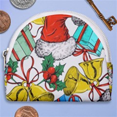 Christmas-gifts-gift-red-december Horseshoe Style Canvas Pouch by Jancukart