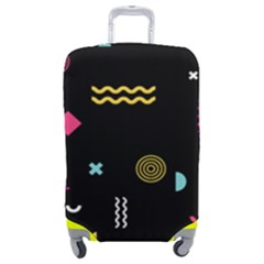 Geometric Art Colorful Shape Luggage Cover (medium) by Ravend