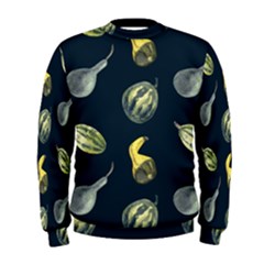 Vintage Vegetables Zucchini Men s Sweatshirt by ConteMonfreyShop