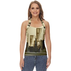 Architecture City House Basic Halter Top by Jancukart