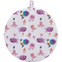 Fish Squid Bird Jellyfish Chicken Round Trivet View2