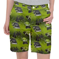 Ocultism Wicca Real Witch Halloween  Pocket Shorts by ConteMonfrey