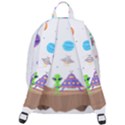 Alien Ufo Star Universe Star Vector Image The Plain Backpack View3