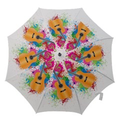 String Instrument Acoustic Guitar Hook Handle Umbrellas (small) by Jancukart