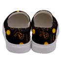 Halloween Background Pattern Men s Canvas Slip Ons View4