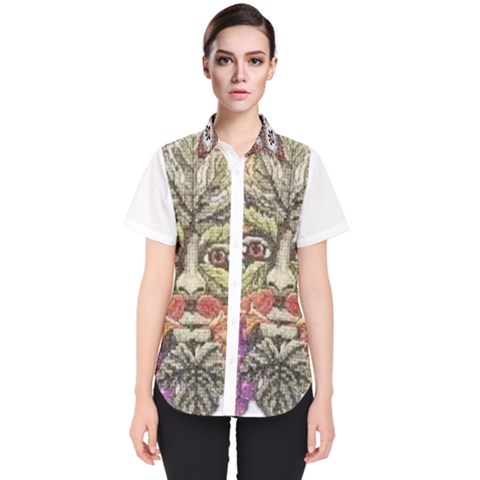Im Fourth Dimension Colour 85 Women s Short Sleeve Shirt by imanmulyana