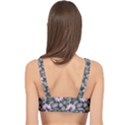Flower  Petal  Spring Watercolor Cage Up Bikini Top View2