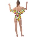 Watermelon Pattern Fruit Summer Drape Piece Swimsuit View2