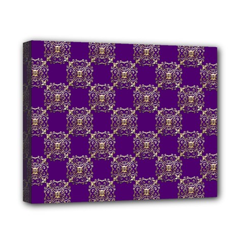 Background Pattern Design Canvas 10  X 8  (stretched) by Wegoenart