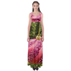 Christmas Decoration 9 Empire Waist Maxi Dress by artworkshop