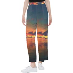 Digital Art Artwork Fantasy Landscape Sky Nature Women s Pants  by danenraven