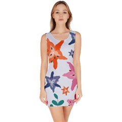 Flowers-5 Bodycon Dress by nateshop
