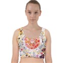 Internet Data Storage Online Velvet Racer Back Crop Top View1