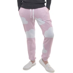 Clouds Pink Pattern   Men s Jogger Sweatpants by ConteMonfrey