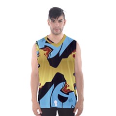 Abstract 3d Art New World Men s Basketball Tank Top by Wegoenart