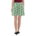 Pattern Ball Soccer Background A-Line Pocket Skirt View2