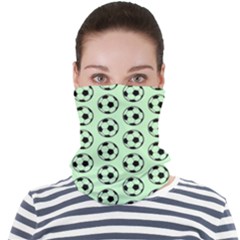 Pattern Ball Soccer Background Face Seamless Bandana (adult) by Wegoenart