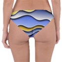 Background Abstract Wave Colorful Reversible Hipster Bikini Bottoms View4