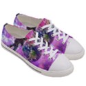 Astronaut Earth Space Planet Fantasy Women s Low Top Canvas Sneakers View3