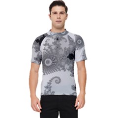Apple Males Almond Bread Abstract Men s Short Sleeve Rash Guard by danenraven
