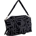Illustration Circuit Cpu Pcb Electronic Wires Canvas Crossbody Bag View1
