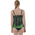 Forest Woods Nature Landscape Tree Twist Front Tankini Set View2