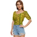 Leaf Structure Texture Background Button up blouse View2