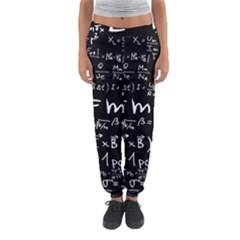 Science Einstein Formula Mathematics Physics Women s Jogger Sweatpants by danenraven