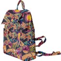 Doodle Wallpaper Texture Grafiti Multi Colored Art Buckle Everyday Backpack View1