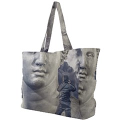 Men Taking Photos Of Greek Goddess Simple Shoulder Bag by dflcprintsclothing