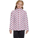 Small Mini Peppers White Kids  Puffer Bubble Jacket Coat View1