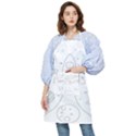 Going To Space - Cute Starship Doodle  Pocket Apron View1