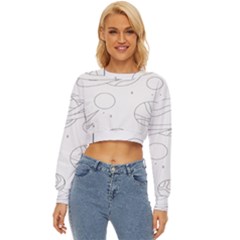 The Cuteness Of Saturn Lightweight Long Sleeve Sweatshirt by ConteMonfrey