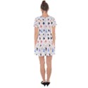 Sky birds - Airplanes Drop Hem Mini Chiffon Dress View2