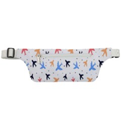 Sky Birds - Airplanes Active Waist Bag by ConteMonfrey