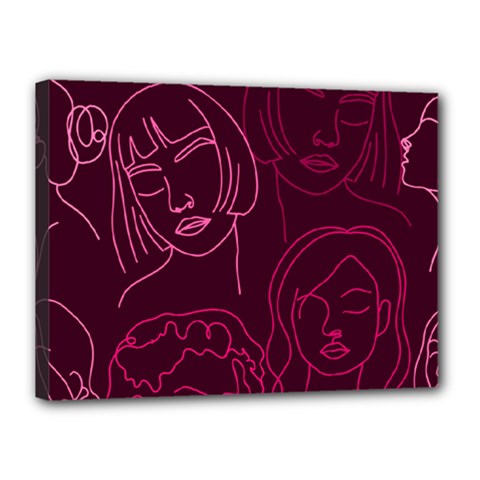 Im Only Woman Canvas 16  X 12  (stretched) by ConteMonfrey
